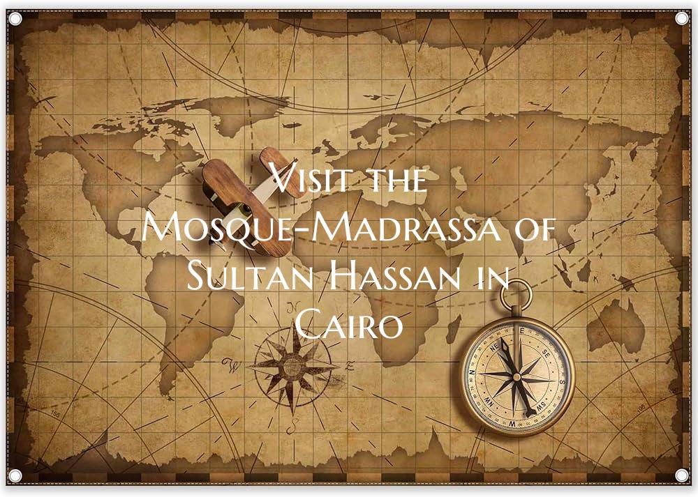 Visit the Mosque-Madrassa of Sultan Hassan in Cair...